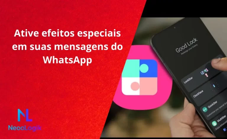 Ative efeitos especiais em suas mensagens do WhatsApp