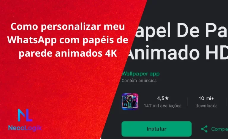 Como personalizar meu WhatsApp com papéis de parede animados 4K
