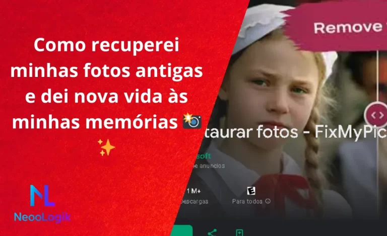 Como recuperei minhas fotos antigas e dei nova vida às minhas memórias 📸✨