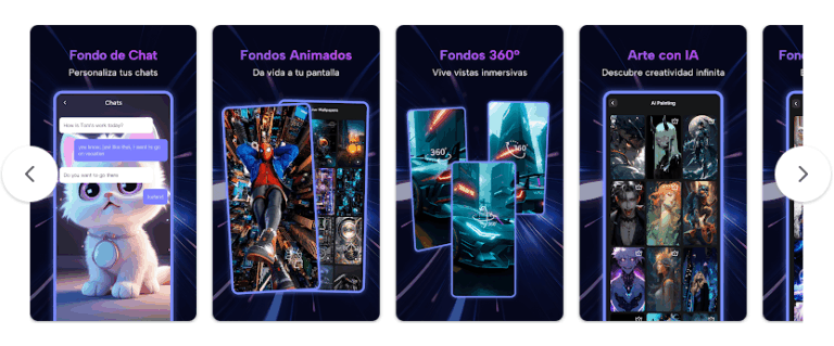 Iconos neón para Celular🌈✨