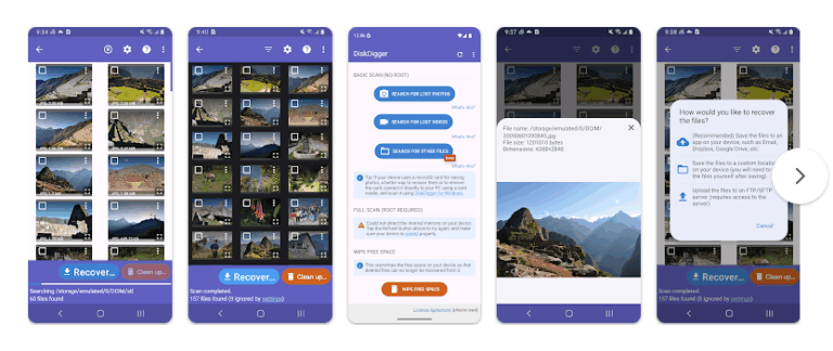 Recuperar fotos y vídeos borrados de tu celular