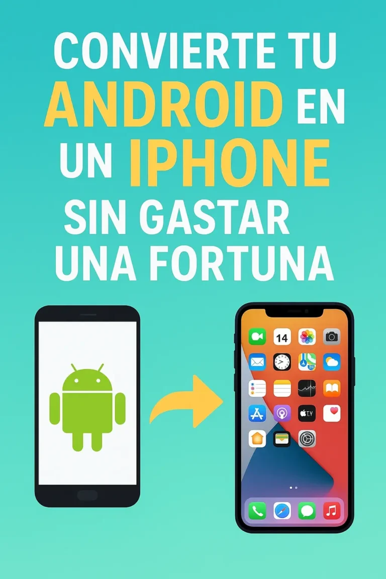 Convierte tu Android en un iPhone fácil y rápido